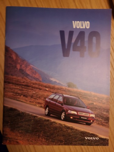 Brochure depliant volvo - depliant, v40