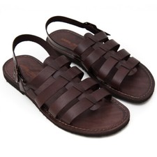 Men leather sandals made in - sandals,
