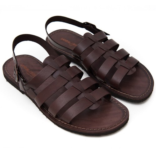 Sandali cuoio uomo made - sandali,