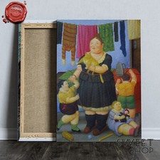 BOTERO RIPRODUZIONE LA VEDOVA