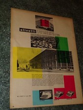 OLIVETTI LETTERA 22 STUDIO 44 LEXIKON ANNO 1954 ANNI 50 PUBBLICITA=ADVERTISING 2