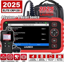2025 Launch CRP129X dispositivo diagnostico professionale OBD2 scanner lettore errori CRP123X
