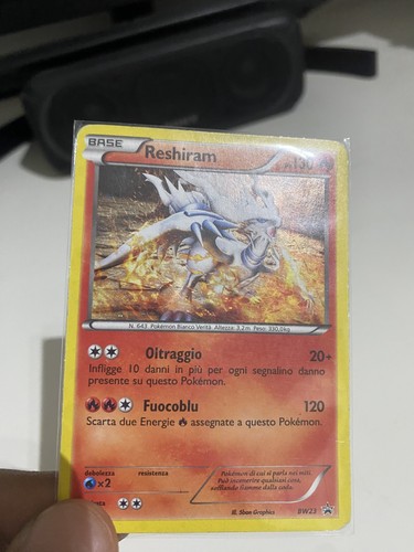 Lotto carte pokemon reshiram - lotto,
