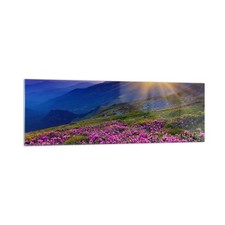 Quadro su Vetro 160x50cm Prato