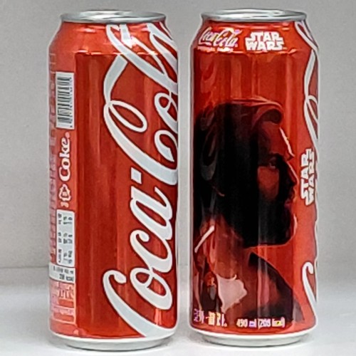 Lattina coca cola vuota 490 - lattina,