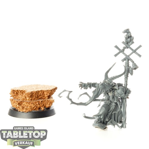 Skaven grey seer unbemalt - -,