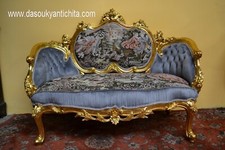 Divano sofà corbeille stile