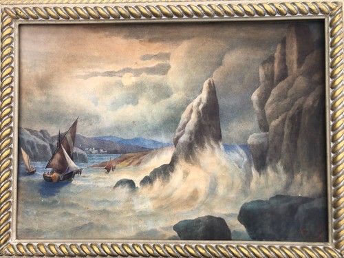 Acquarello firmato 1940