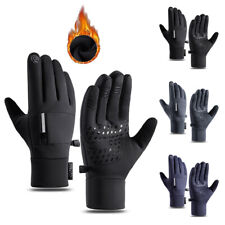 Guanti Ciclismo Termici Bici Bicicletta Touchscreen Antiscivolo Morbidi Caldi Fodera Guanti