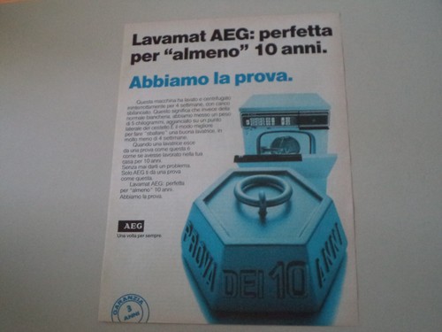 Advertising pubblicità 1981 - advertising,