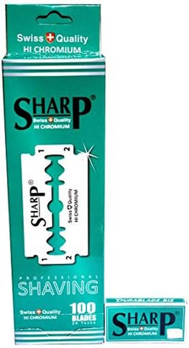 100 lamette barba sharp - 100,