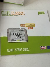 Efergy Elite Classic Monitor di Energia Domestica Wireless (Max 95 Ampere, 90-600 Volt)