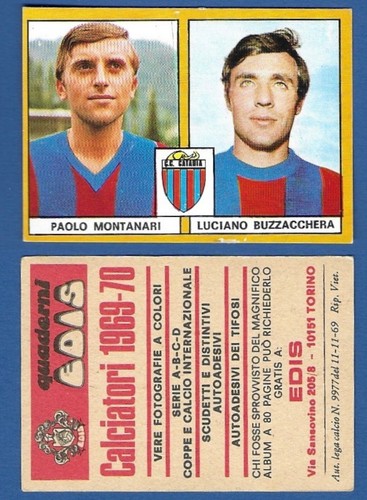 Figurina calciatori edis - calciatori,