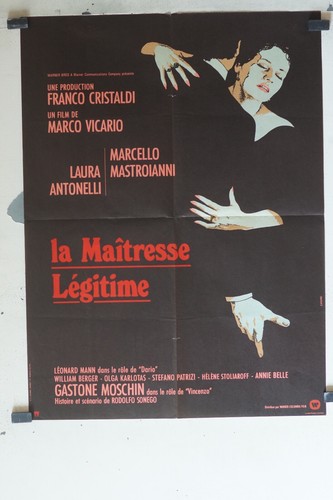 Maitresse legitime poster - maitresse, (la)