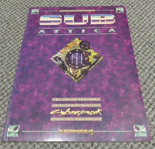 Sub attica cyberpunk - cyberpunk, 2020
