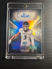 2025 Bowman Chrome University Football CYRUS ALLEN CAMPUS STAR FIRME 