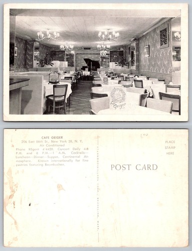 Cartolina epoca cafe - d'epoca,
