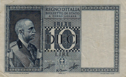 Regno italia lire - lire,