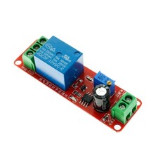 Modulo relè ritardato 12v temporizzatore regolabile timer ne555 10a/250v