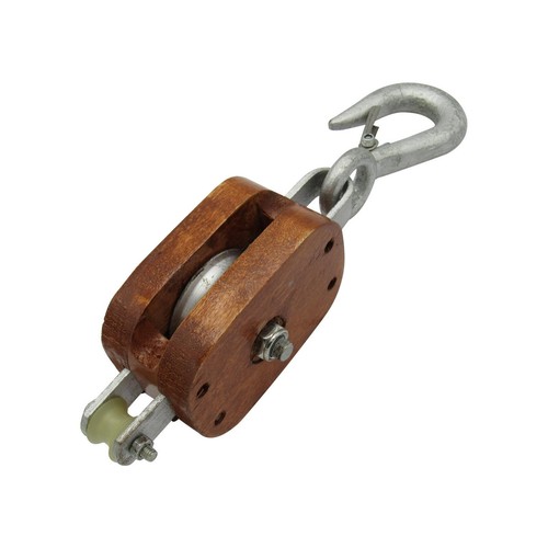 Blocchi puleggia legno - , covone