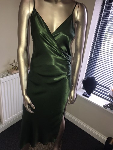 Abito midi zara drappeggiato - abito,