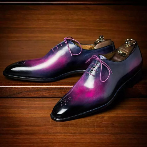 Scarpe uomo fatte - a, mano