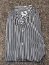 Polo uomo Lacoste bianca blu a