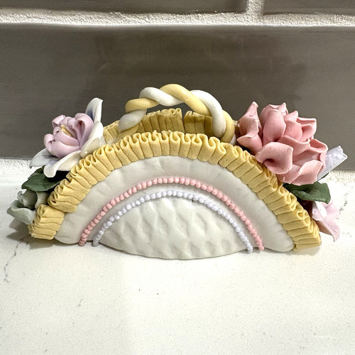 Cesto fiori argilla - fiori,