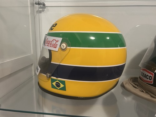 Ayrton senna replica casco - ayrton, 1:1