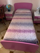 Letti singoli Con Materasso e rete in doghe. Usati pochissimo 