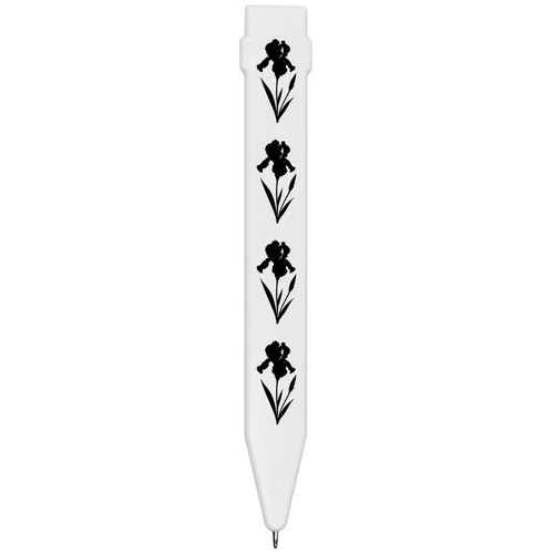 Iris flower silhouette flat - flower,