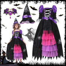 Costume Strega Bambina Con