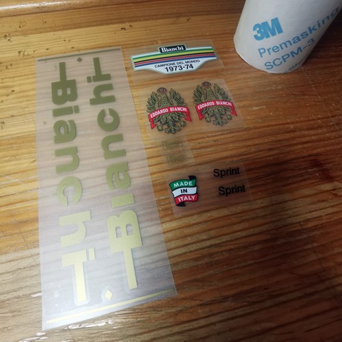 Bianchi sprint gold set - bianchi,