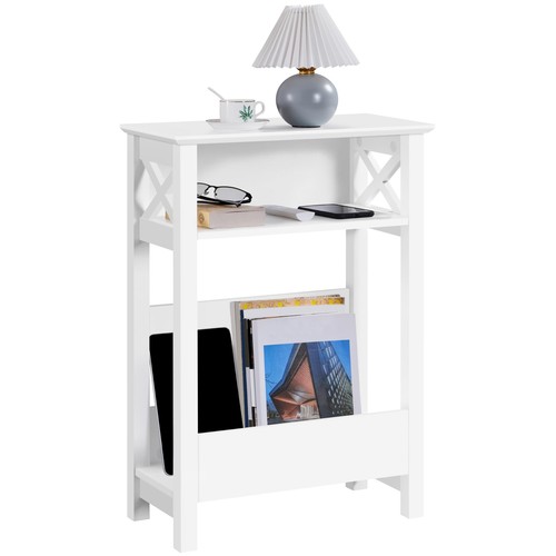 Yaheetech tavolino alto bianco - tavolino,