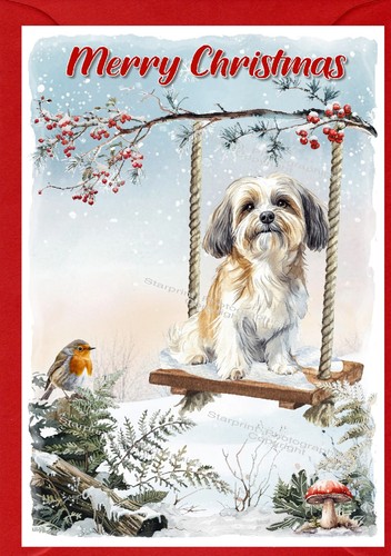Biglietto natale per cani - natale,