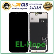 DISPLAY LCD HARD OLED PER APPLE IPHONE 13 TOUCH SCREEN VETRO GX ORIGINALE