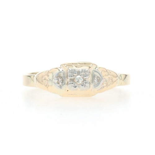 Anello solitario - solitario, di