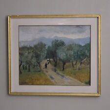 Manara Gianfranco dipinto ad olio su tela  XX secolo