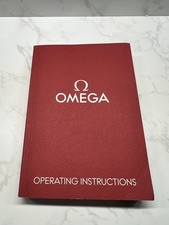 Libretto istruzioni uso originale Omega 1/10 Seamaster Constellation GMT