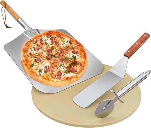 Set pietra per - pietra, pizza