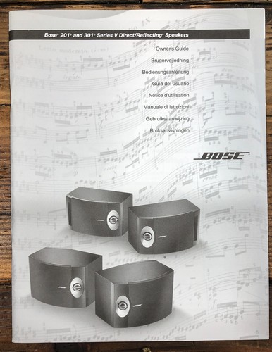 Bose model 201 301 - 201,