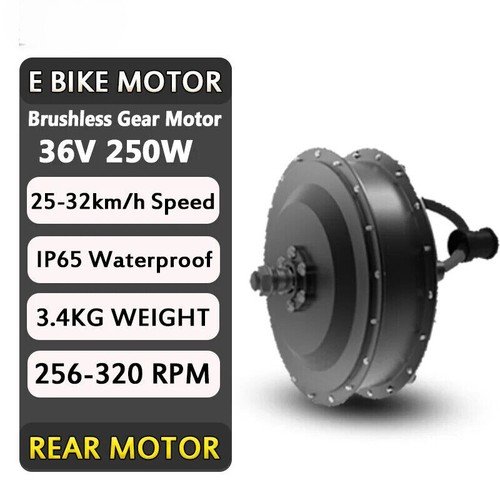 Motore mozzo brushless - motore,