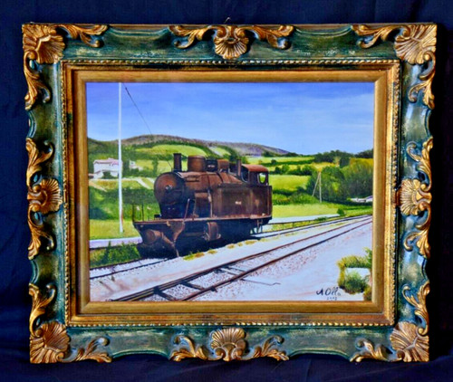 Quadro dipinto olio vintage - quadro,