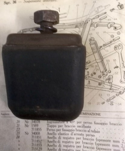 Fiat 500 tampone paracolpi - fiat,