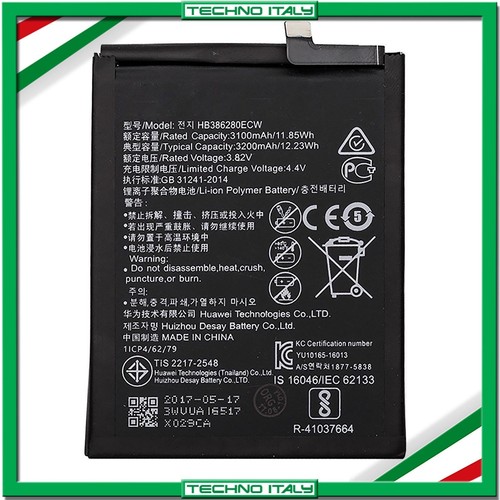 Batteria per huawei - per, p10
