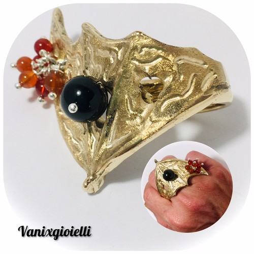 Anello argento 925 bronzo - anello,