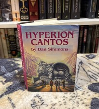 Hyperion Cantos by Dan Simmons (Hardcover) Rare SFBC Edition, HCDJ, Fall