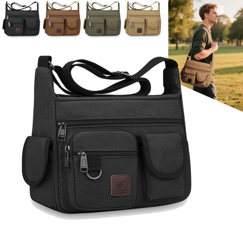 Borsa tracolla uomo vintage - borsa, a