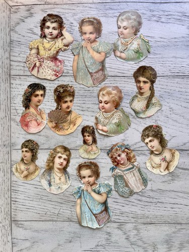 Antico vittoriano fustellato - vittoriano,