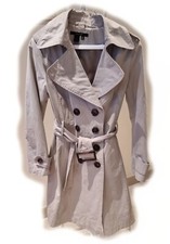 ZARA BASIC Trench Impermeabile Taglia L Colore Beige